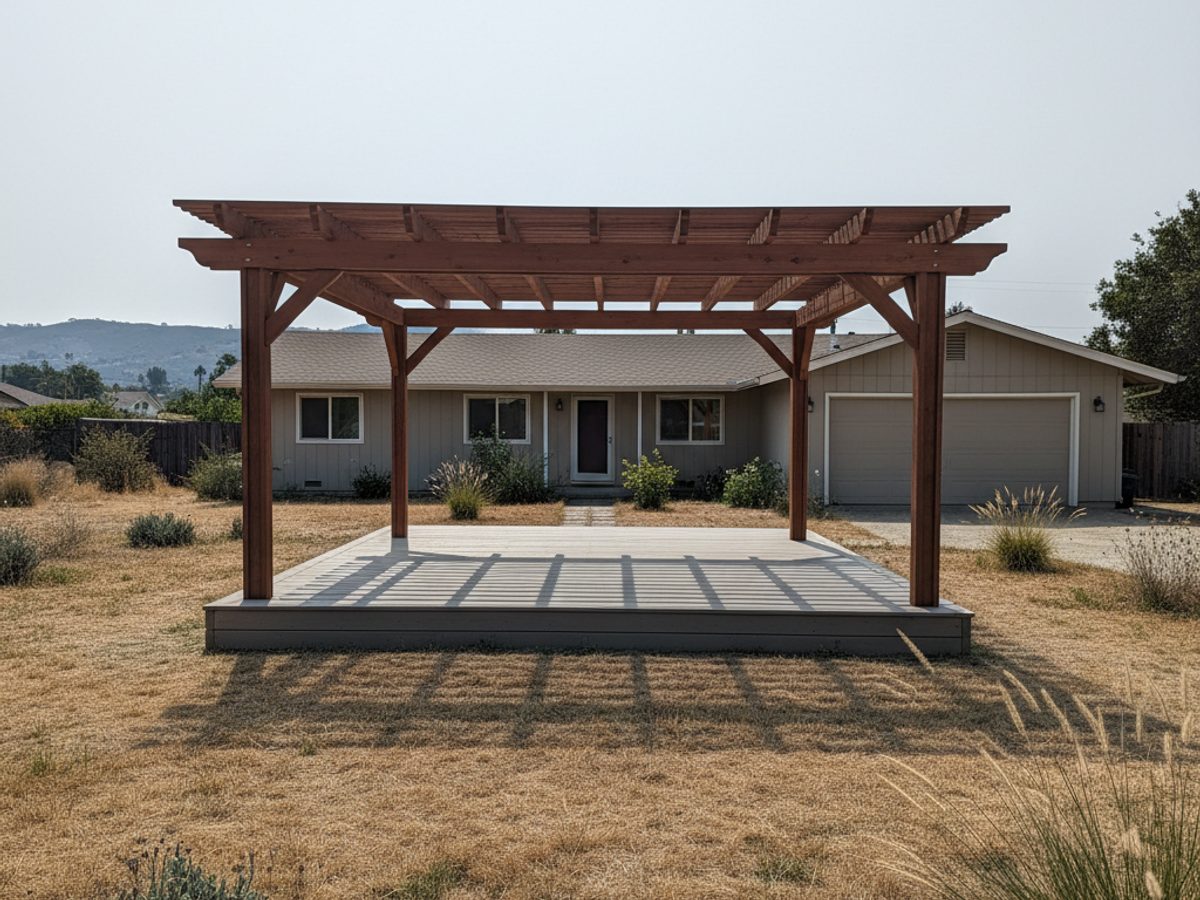 Deck Repair completed by Omega Deck Company in Santa Clarita, CA