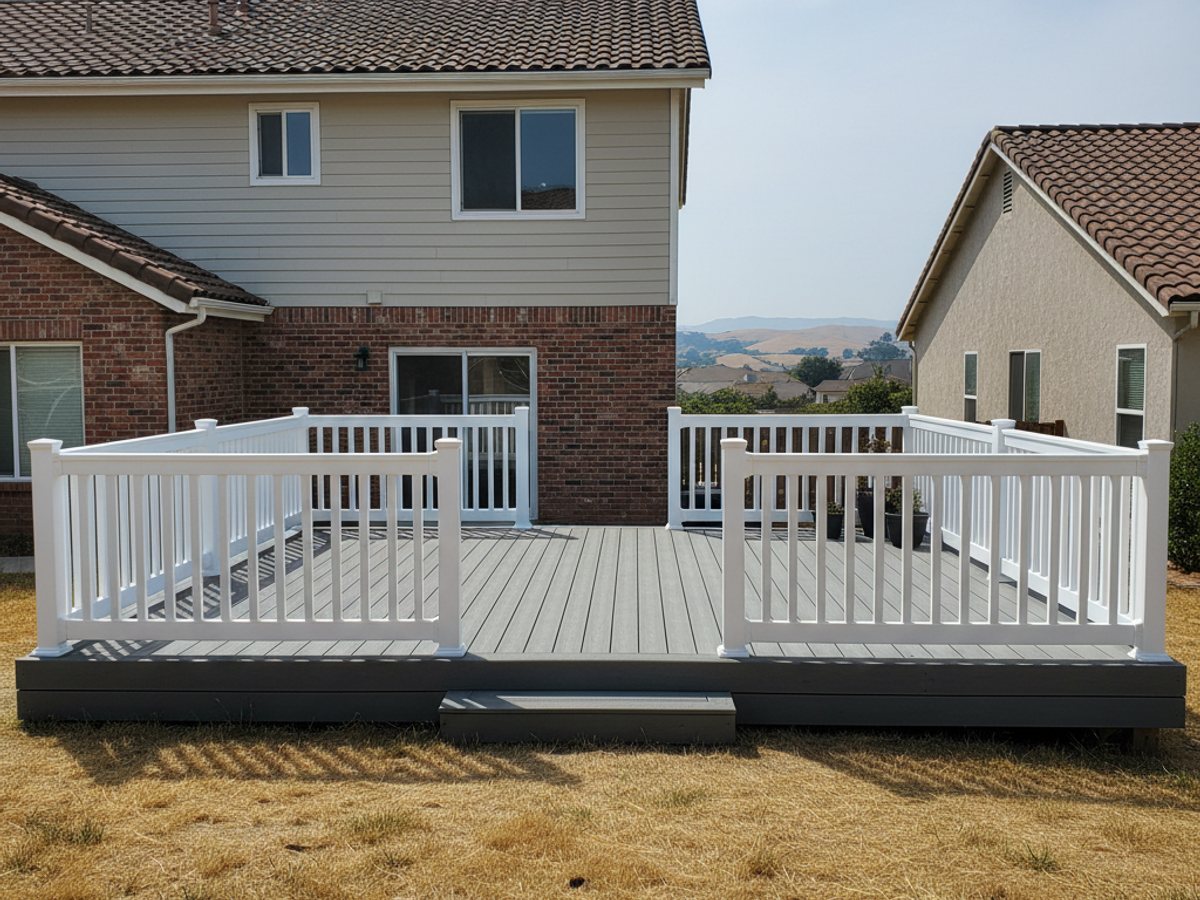 Deck Demolition & Removal completed by Omega Deck Company in Quartz Hill, CA